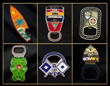 Customized metal baking paint bottle opener