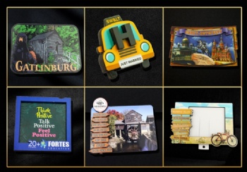 Customized refrigerator magnets